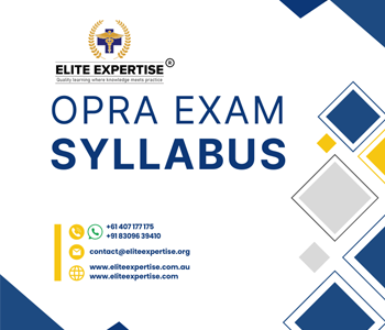  OPRA Exam Syllabus